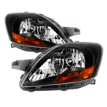 Load image into Gallery viewer, xTune Toyota Yaris Sedan 06-12 OEM Style Headlights - Black HD-JH-TYA06-AM-BK-Headlights-SPYDER