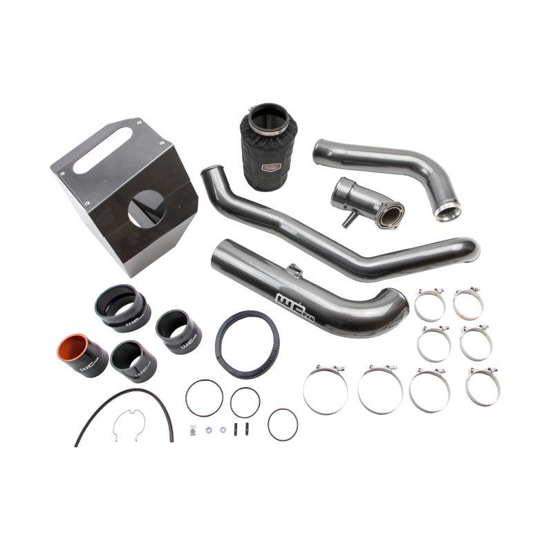 Wehrli 17-19 Chevrolet 6.6L L5P Duramax High Flow Intake Bundle Kit Stage 2 - Gloss White-Cold Air Intakes-Wehrli