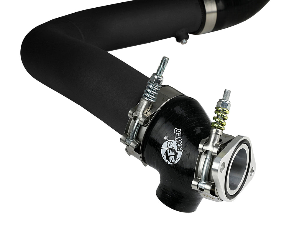 aFe aFe BladeRunner 2.5in Aluminium Hot Side Charge Pipe 15-20 Subaru WRX 2.0T - Black