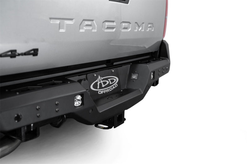 ADDR670081280103-Addictive Desert Designs 2024 Toyota Tacoma Stealth Rear Bumper-Bumpers - Steel-Addictive Desert Designs