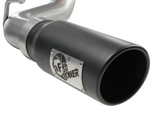 Load image into Gallery viewer, aFe aFe MACHForce XP Exhausts Cat-Back SS-409 EXH CB Toyota Tacoma 05-13 V6-4.0L (Blk Tip)