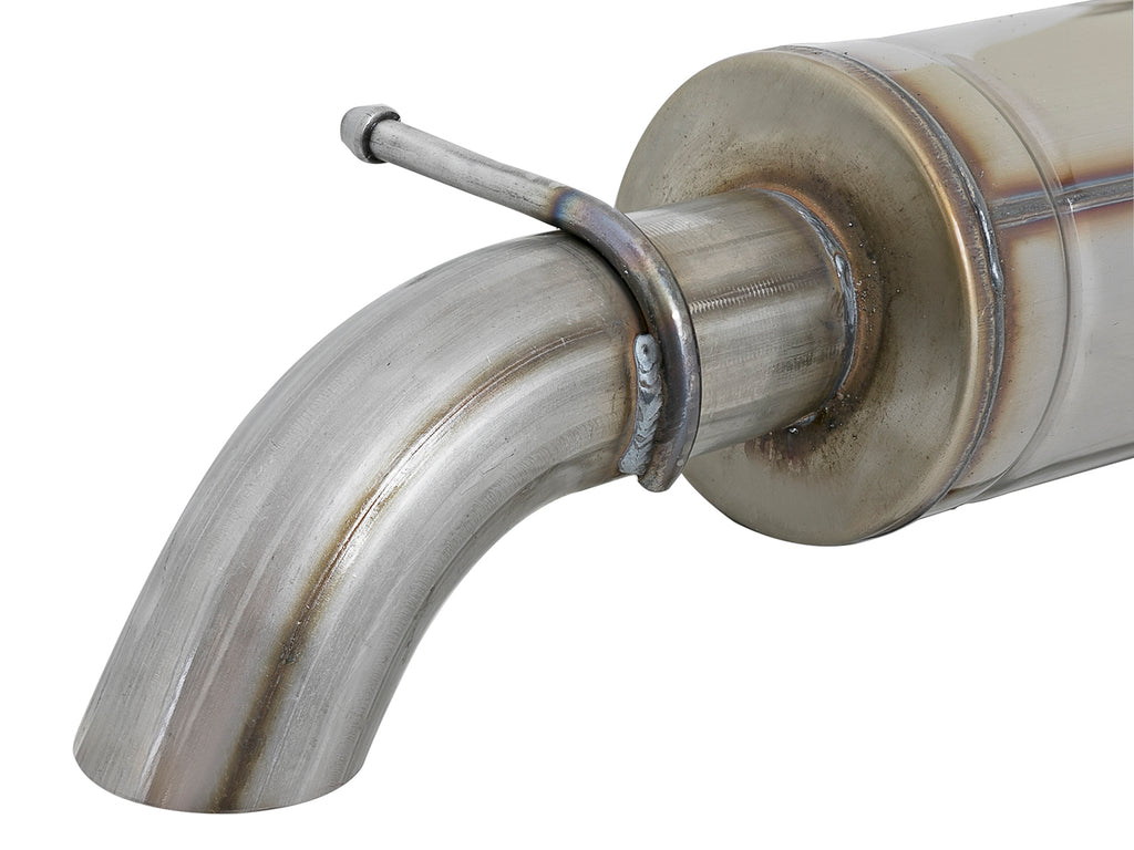 aFe aFe Rock Basher 3in 409 SS Cat-Back Turn-Down Exhaust 12-18 Jeep Wrangler (JK) V6 3.6L/ 07-11 3.8L