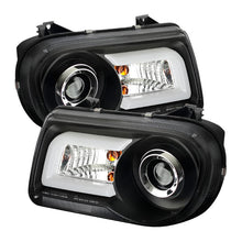 Load image into Gallery viewer, SPY5075659-Spyder Chrysler 300C 05-10 Projector Headlights LED DRL Black High/Low H7 PRO-YD-C300C-DRL-BK-Headlights-SPYDER