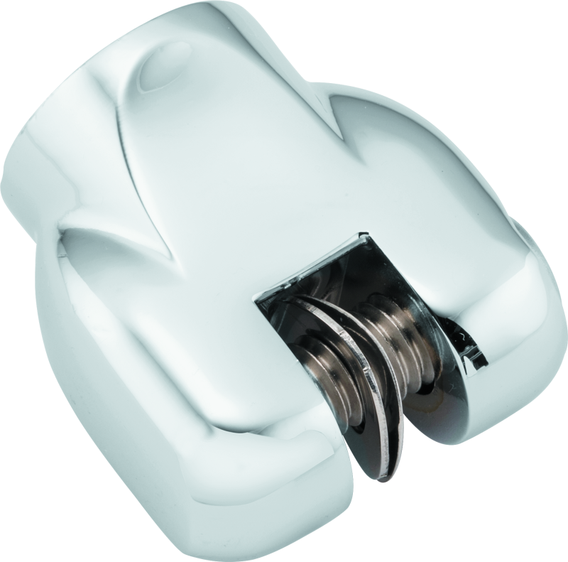 KUR8833-Kuryakyn Replacement Left Spitfire Clevis Chrome-Footpegs-Kuryakyn