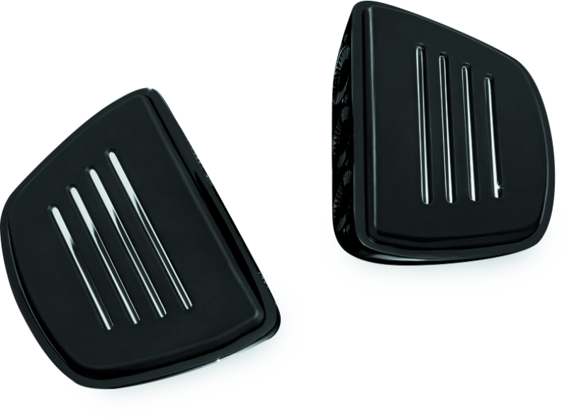 KUR7579-Kuryakyn Premium Mini Boards Without Adapters Black-Running Boards-Kuryakyn