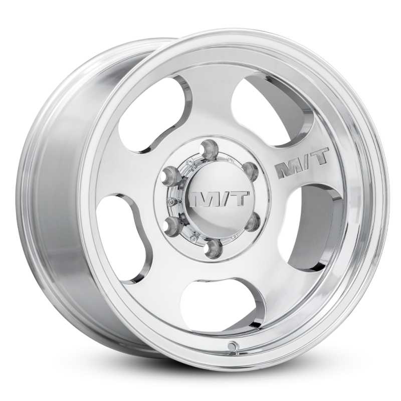 MTT274639-Mickey Thompson Canyon Polished Wheel - 17X9 6X5.5 BP 4.53in BS -12 Offset 108.1mm Bore-Wheels - Cast-Mickey Thompson