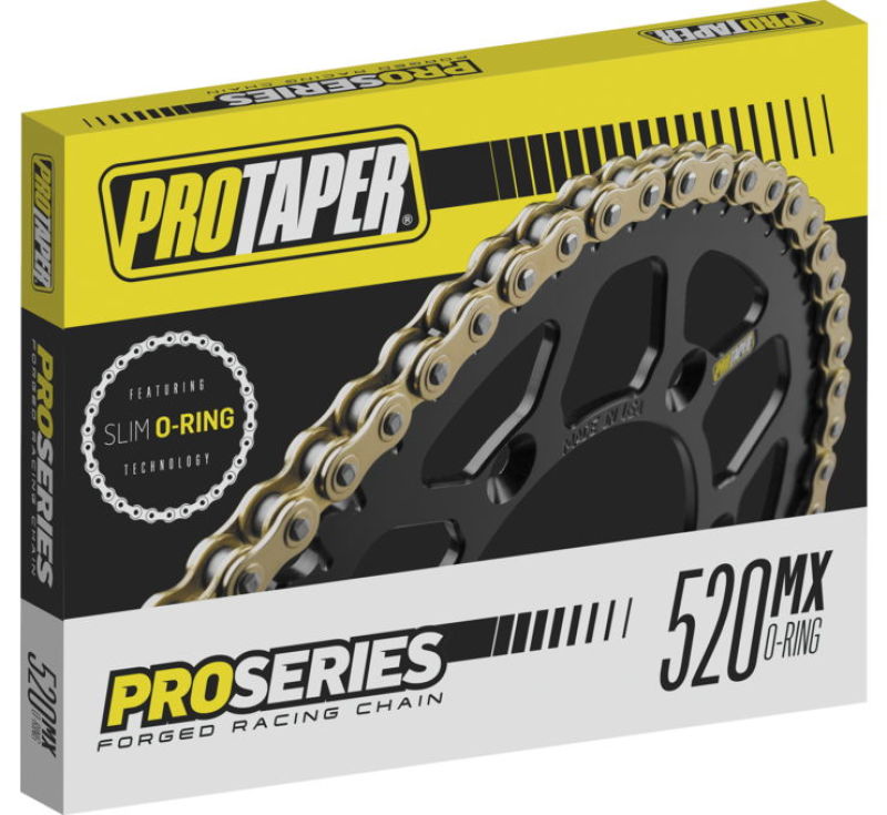PTR021696-ProTaper Pro Series Forged 520 Slim O-Ring Chain 120L-Chains-ProTaper
