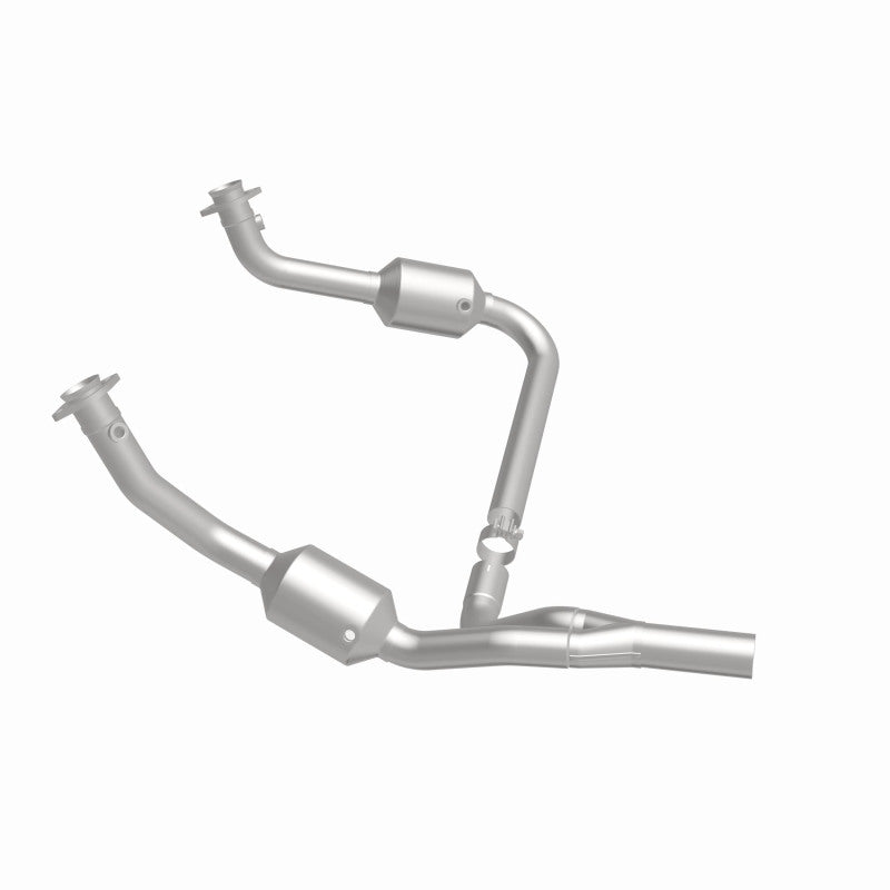 MAG5551458-MagnaFlow 10-11 Jeep Wrangler 3.8L Direct Fit CARB Compliant Catalytic Converter-Catalytic Converter Direct Fit-Magnaflow
