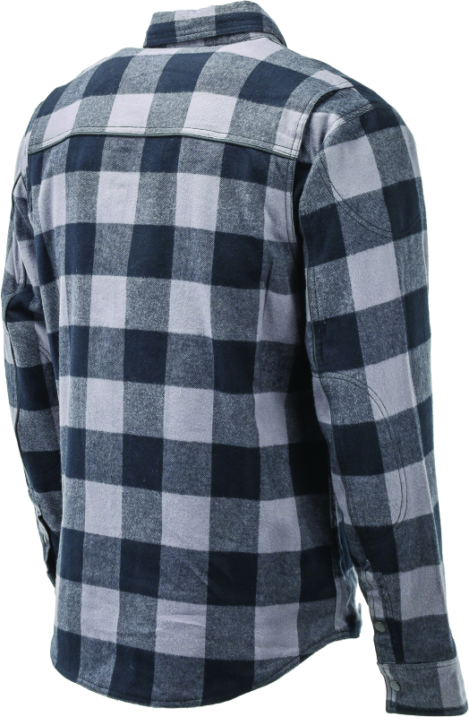RIV094523-River Road Vise Flannel Moto Shirt - Large-Shirts-River Road
