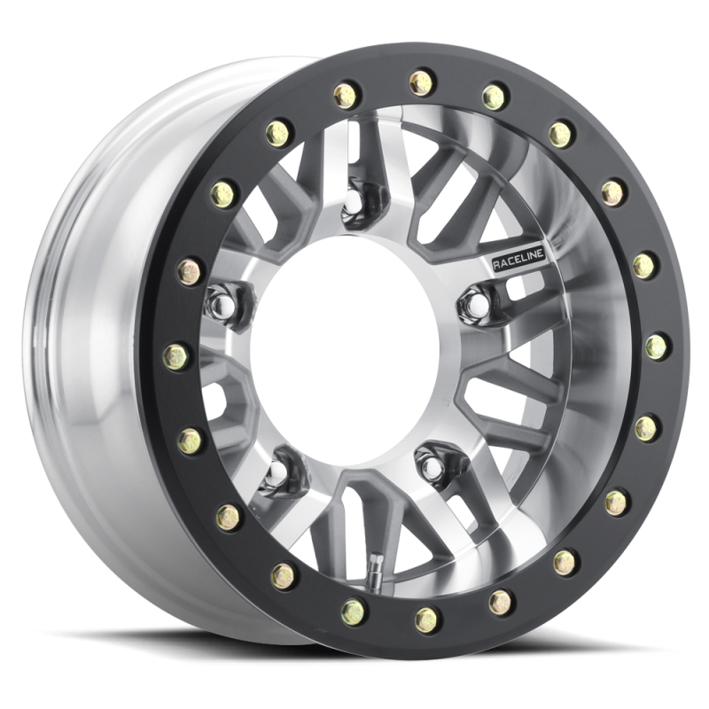 Raceline RT260M Ryno 15x7in / 5x205 BP / -45mm Offset / 160mm Bore - Machined Beadlock Wheel-Wheels - Cast-Raceline