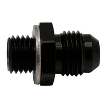 Load image into Gallery viewer, DWK6-02-0613-B-DeatschWerks 6AN Male Flare to M12 X 1.5 Male Metric Adapter (Incl Washer) - Anodized Matte Black-Fittings-DeatschWerks