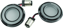 Load image into Gallery viewer, KUR2905-Kuryakyn Tracer L.E.D. Turn Signal Inserts Red/Red Smoke Lens Rear-Light Accessories and Wiring-Kuryakyn
