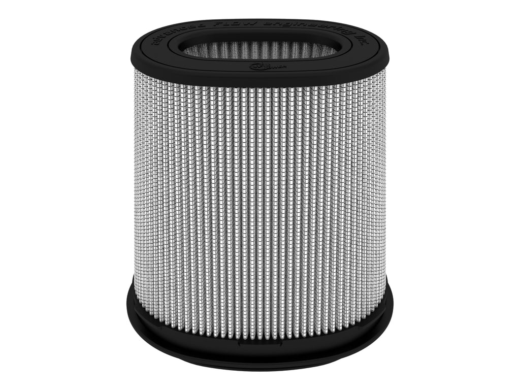 aFe aFe Magnum FLOW Pro DRY S Air Filter 6.75x4.75 Flange 8.25x6.25 Base (Mt2) 7.25x5 Top 8.5 Height