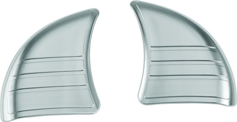 KUR6978-Kuryakyn Tri-Line Inner Fairing Cover Chrome-Exterior Trim-Kuryakyn