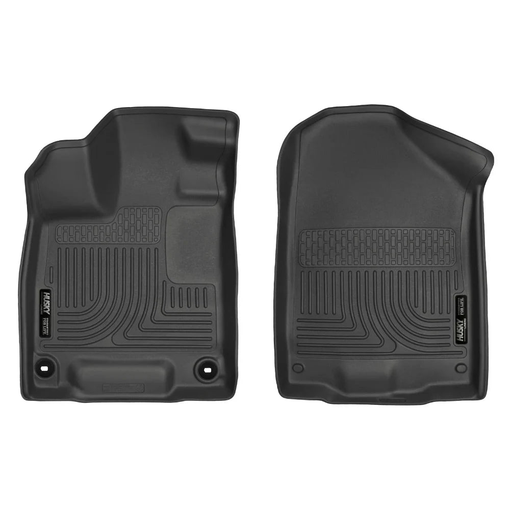 Husky Liners 2017 Honda Ridgeline WeatherBeater Front Black Floor Liners - Husky Liners HSL18431