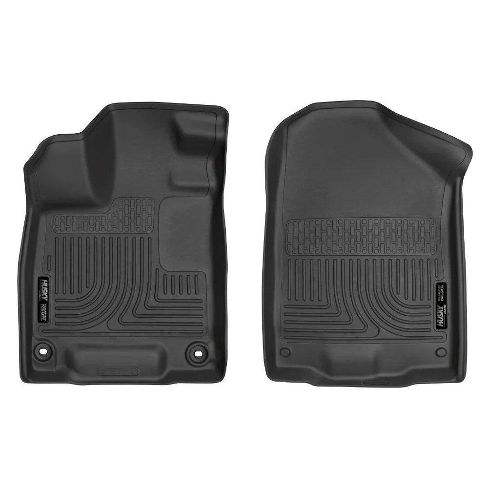 Husky Liners 2016 Honda Pilot WeatherBeater Front Black Floor Liners - Husky Liners HSL18411