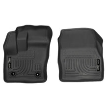 Load image into Gallery viewer, Husky Liners 2014-2015 Ford Transit Connect WeatherBeater Front Black Floor Liners - Husky Liners HSL18321