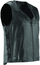 Load image into Gallery viewer, RIV094405-River Road Plains Leather Vest Black - Small-Vests-River Road
