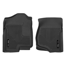 Load image into Gallery viewer, Husky Liners 07-14 Cadillac Escalade ESV/EXT Weatherbeater Black Front Floor Liners - Husky Liners HSL18201