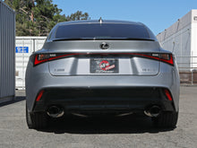 Load image into Gallery viewer, aFe aFe Takeda 14-22 Lexus IS350 V6 2.5in. 304 Stainless Steel Axle-Back Exhaust System w/ Black Tip
