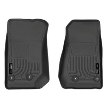 Load image into Gallery viewer, Husky Liners 14 Jeep Wrangler 2/4 Door Weatherbeater Black Front Floor Liners - Husky Liners HSL18041