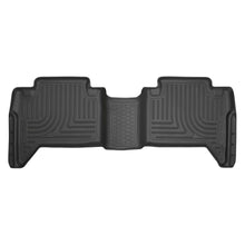 Load image into Gallery viewer, Husky Liners 2016 Toyota Tacoma Crew Cab WeatherBeater 2nd Row Black Floor Liners - Husky Liners HSL14951