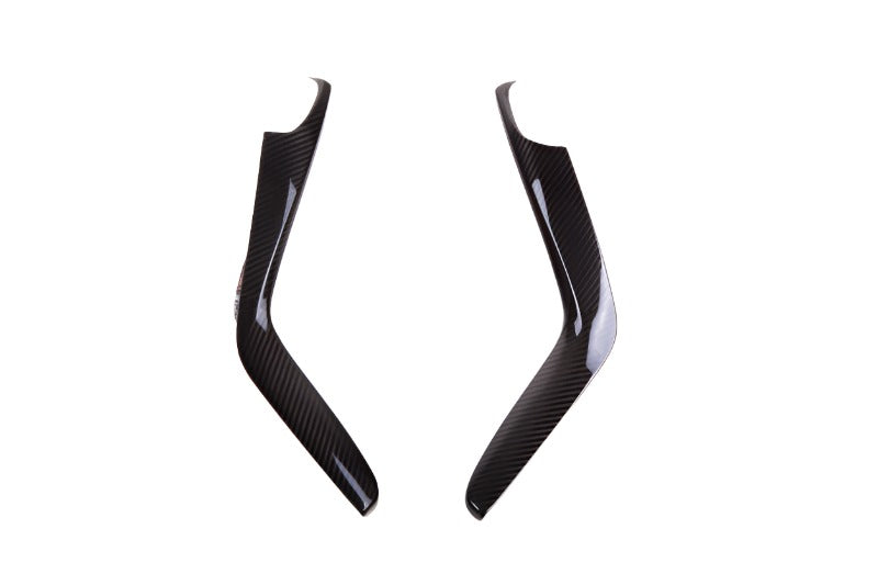 RVL1TR4GT0AH09-Revel GT Dry Carbon Center Console Side Panels (Left & Right) 16-18 Honda Civic - 2 Pieces-Carbon Accessories-Revel