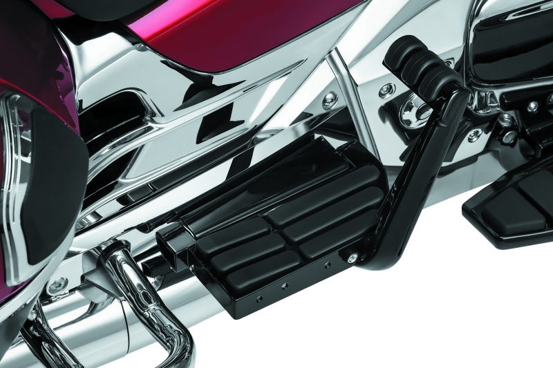 KUR7061-Kuryakyn Transformer Floorboards 01-17 Honda GL1800 Black-Footpegs-Kuryakyn