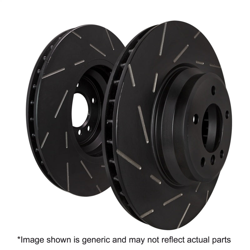 EBCUSR1030-EBC 94-99 Toyota Celica GT4 ST205 USR Slotted Rear Rotors-Brake Rotors - Slotted-EBC