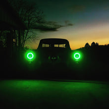 Load image into Gallery viewer, Oracle Pre-Installed Lights 7 IN. Sealed Beam - Blue Halo-Headlights-ORACLE Lighting