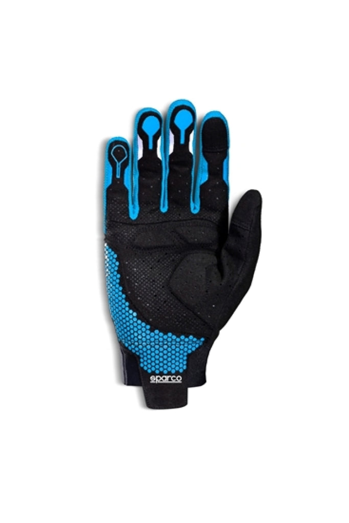 Sparco Gloves Hypergrip+ 11 Black/Blue-Racing Gloves-SPARCO