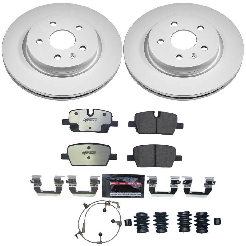 PowerStop CPK9300-36 Rear Z36 Coated Brake Kit - 2020-2021 Cadillac CT5 - image 1