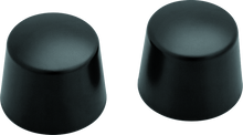 Load image into Gallery viewer, KUR1229-Kuryakyn Front Axle Nut Caps Satin Black-Hardware - Singles-Kuryakyn
