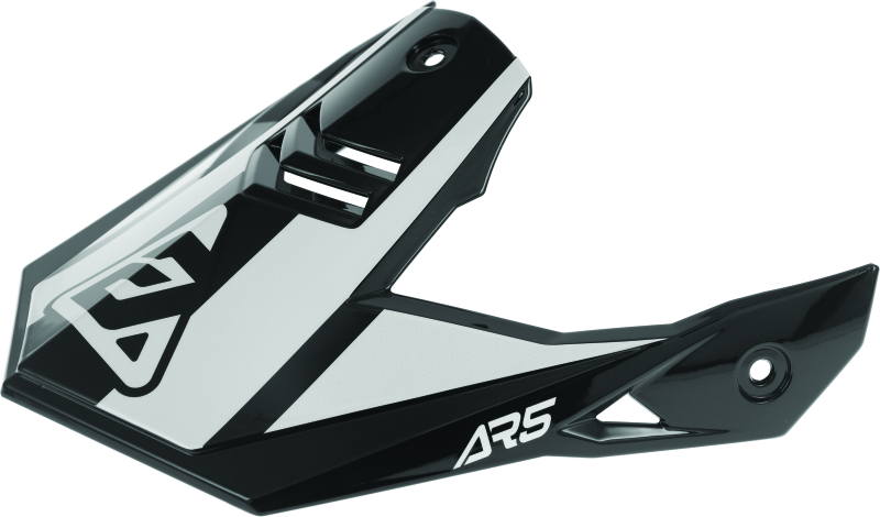 ANS447100-Answer AR5 Crypto Visor - Black/White-Helmets and Accessories-Answer