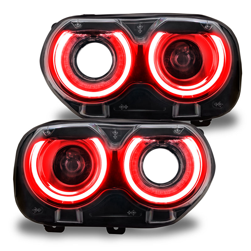 Oracle 15-21 Dodge Challenger RGB+W Headlight DRL Upgrade Kit - ColorSHIFT - BC1-Headlights-ORACLE Lighting