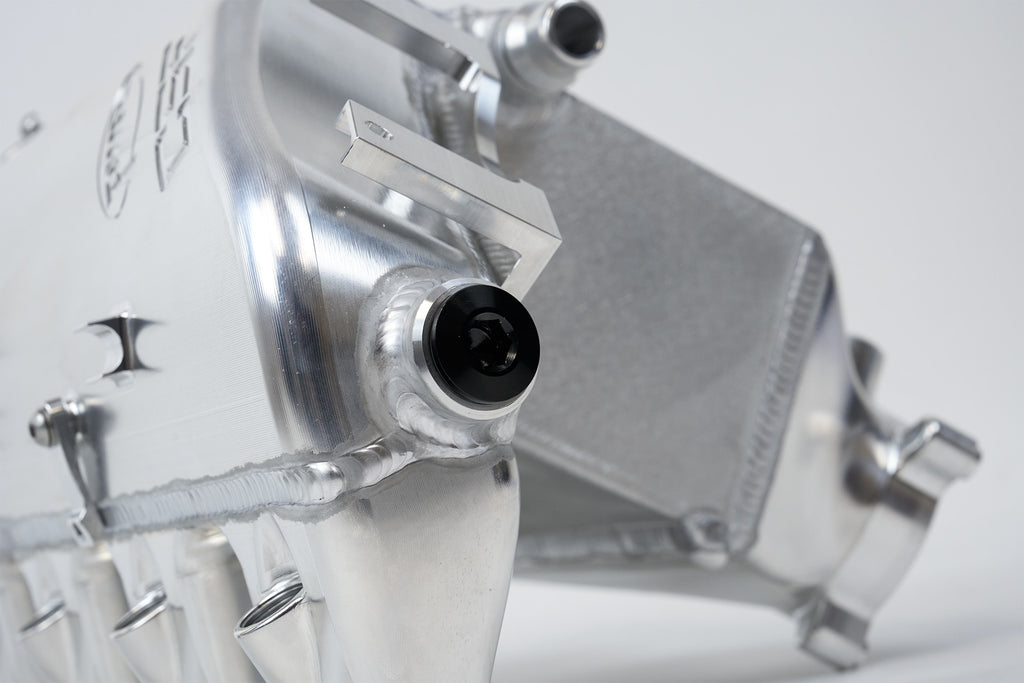CSF8233-CSF BMW M2/M3/M4 S58 Comp & Non-Comp (G8X) Charge-Air Cooler Manifold - Raw Billet-Intercoolers-CSF