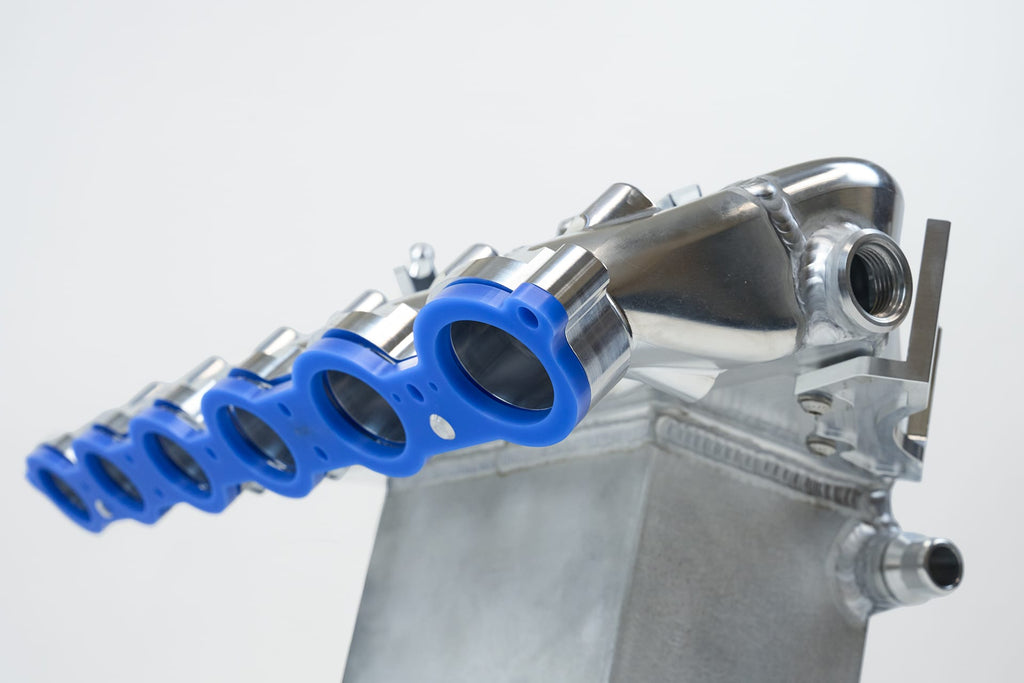 CSF8233-CSF BMW M2/M3/M4 S58 Comp & Non-Comp (G8X) Charge-Air Cooler Manifold - Raw Billet-Intercoolers-CSF