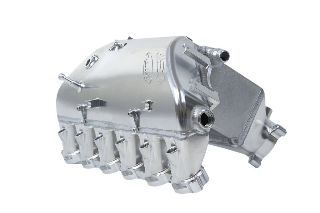 CSF8233-CSF BMW M2/M3/M4 S58 Comp & Non-Comp (G8X) Charge-Air Cooler Manifold - Raw Billet-Intercoolers-CSF