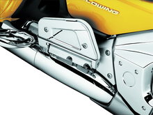 Load image into Gallery viewer, KUR7015-Kuryakyn Passenger Floorboard Cover 01-17 Honda GL1800 Chrome-Footpegs-Kuryakyn