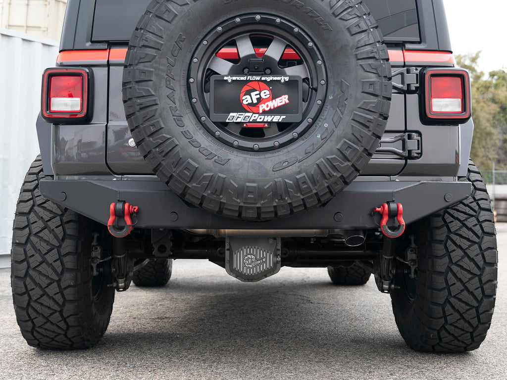 aFe aFe MACH Force-Xp Hi-Tuck 3in 409 SS 18-20 Jeep Wrangler JL 2.0/3.6 Axle-Back Exhaust