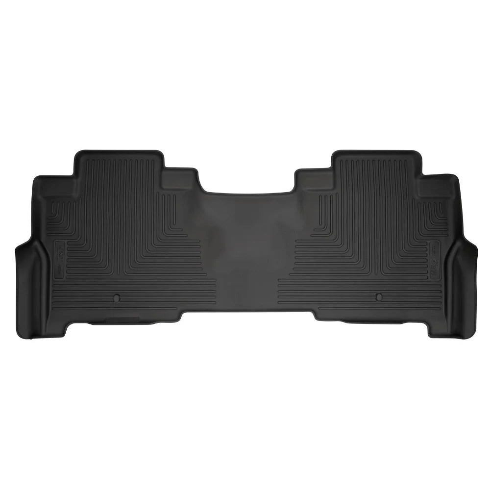 Husky Liners 18-22 Ford Expedition WeatherBeater Second Row Black Floor Liners - Husky Liners HSL14341
