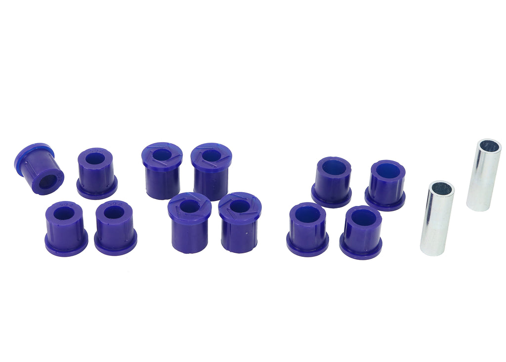 Superpro SuperPro 87-99 Ford Courier 4x4 2WD Rear Leaf Spring Full Bushing Kit