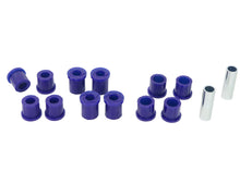 Load image into Gallery viewer, Superpro SuperPro 87-99 Ford Courier 4x4 2WD Rear Leaf Spring Full Bushing Kit