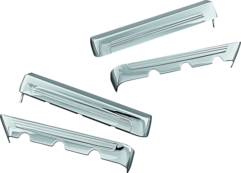 KUR3901-Kuryakyn Lightning Valve Covers 10-17 GL1800 Chrome-Engine Covers-Kuryakyn