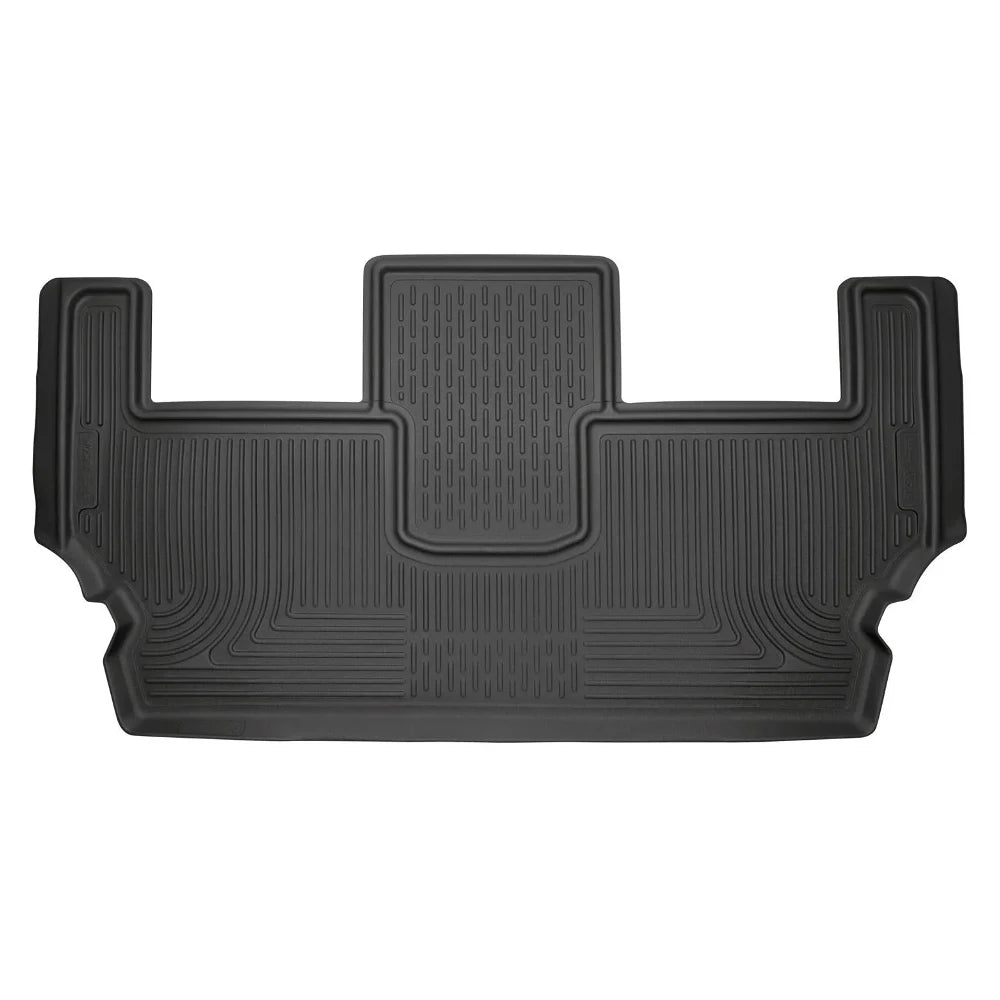 Husky Liners 2017 Chrysler Pacifica (Stow and Go) 3rd Row Black Floor Liners - Husky Liners HSL14021