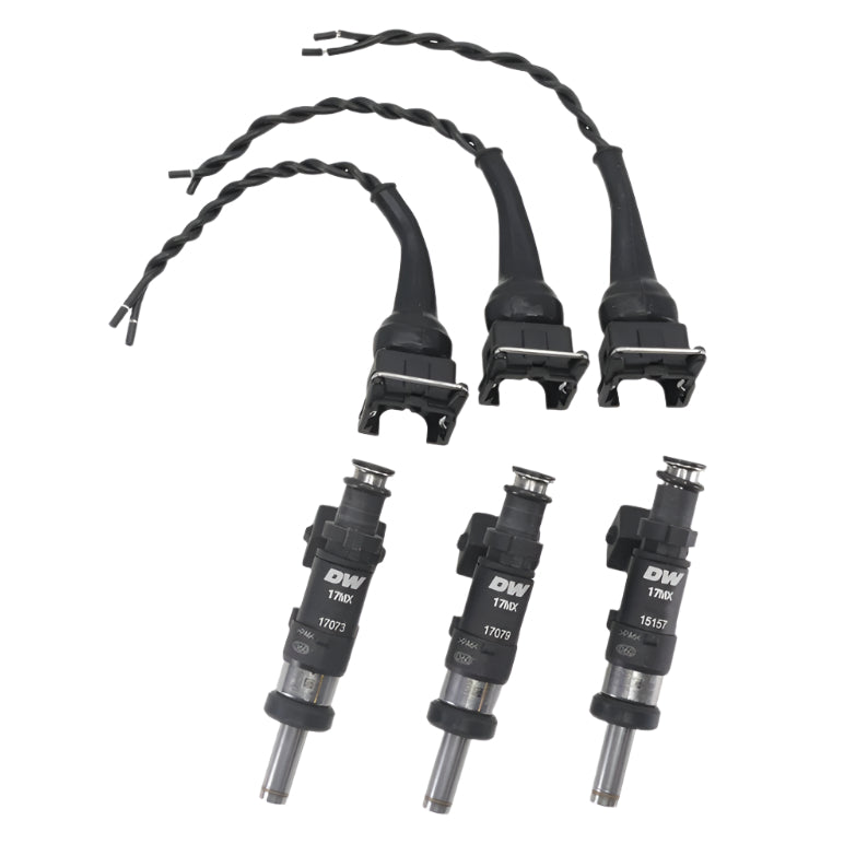 DWK17MX-12-0850-3-DeatschWerks 2021+ Toyota GR Yaris 2023+ Toyota GR Corolla 850cc Injectors Set of 3-Fuel Injector Sets - 3Cyl-DeatschWerks