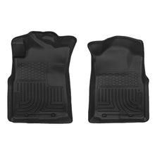 Load image into Gallery viewer, Husky Liners 05-15 Toyota Tacoma Crew/Extended/Standard Cab WeatherBeater Front Black Floor Liners - Husky Liners HSL13941