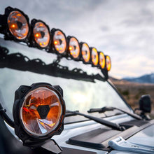 Load image into Gallery viewer, KCL91403-KC HiLiTES Gravity Titan LED 6in. - Pair Pack (Wide-40 Beam)-Light Bars &amp; Cubes-KC HiLiTES