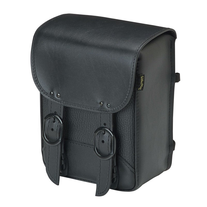 WAM58411-00-Willie & Max Universal Black Magic Sissy Bar Bag (8 inches L x 10 inches H x 4.5 inches W) - Black-Bags - Bike Bags-Willie & Max