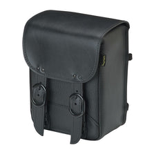 Load image into Gallery viewer, WAM58411-00-Willie &amp; Max Universal Black Magic Sissy Bar Bag (8 inches L x 10 inches H x 4.5 inches W) - Black-Bags - Bike Bags-Willie &amp; Max